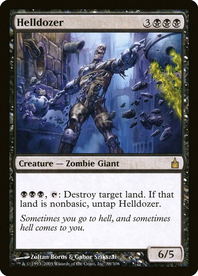 Helldozer 88 card