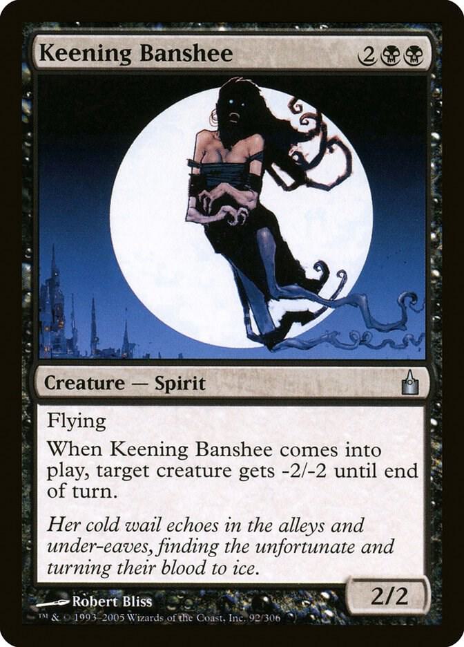 Keening Banshee 92 card