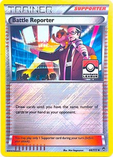 Battle Reporter - 88/111 (Pokemon League) #088/111 from League & Championship Cards Pokemon card image