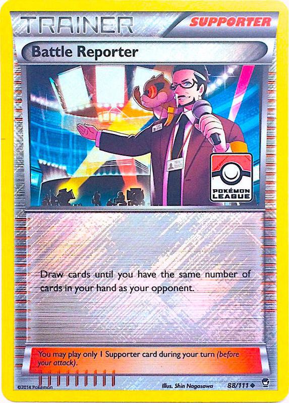 Battle Reporter - 88/111 (Pokemon League) 088/111 from League & Championship Cards