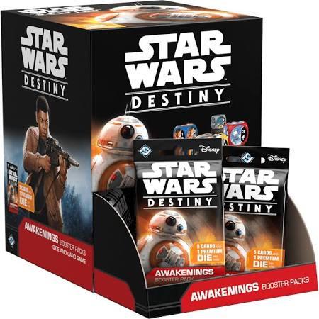 Star Wars Destiny Dice - Awakenings Card Game Booster Box (36 packs) Sealed Star Wars Destiny Dice - Awakenings Card Game Booster Box (36 packs) Sealed