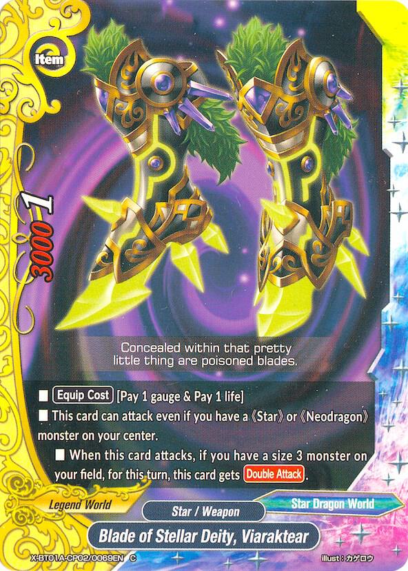 Blade of Stellar Deity, Viaraktear - Crossing Generations - Future