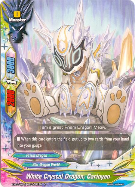 White Crystal Dragon, Carinyan - Crossing Generations - Future