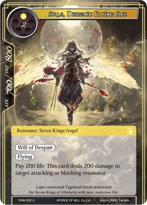 Arla, Demonic Flying Ace