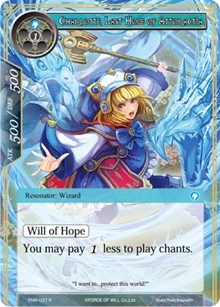 Charlotte, Last Hope of Attoractia - Force of Will Echoes of the New World trading card