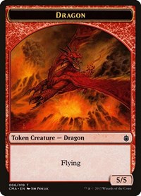 Dragon Token (006) - Commander Anthology - Magic: The Gathering card