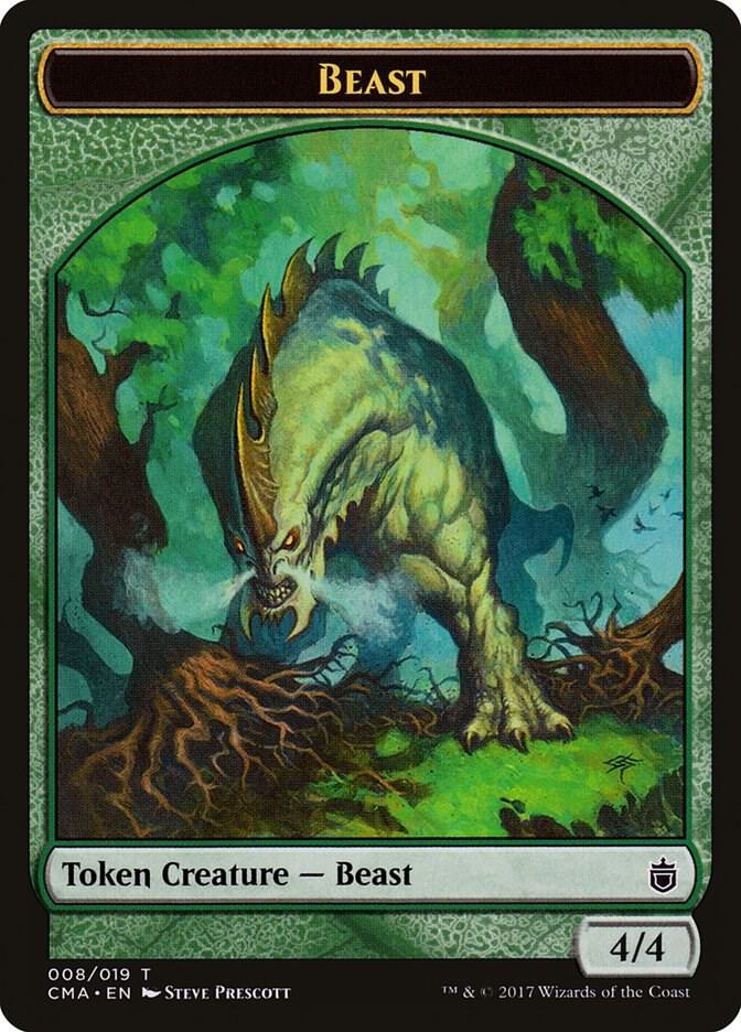 Beast Token (008) - Commander Anthology - Magic: The Gathering