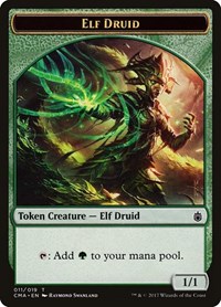 Elf Druid Token (011)