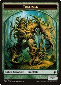 Treefolk Token (015) - Commander Anthology - Magic: The Gathering card