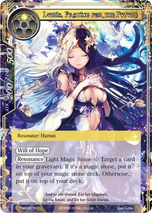 Lumia, Praying for the Future
