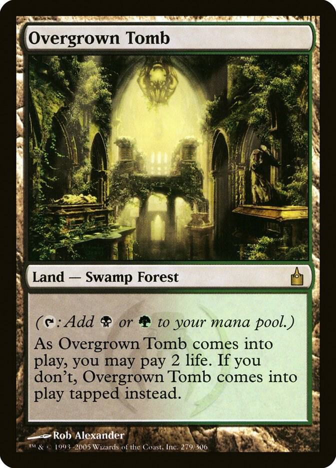 Overgrown Tomb - Ravnica: City of Guilds - Magic: The Gathering
