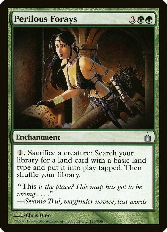 Perilous Forays 176 card