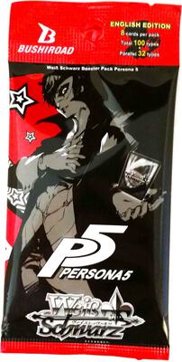 weiss schwarz persona 5 booster box Takuya Yamaguchi Main Character Designer Weiss Schwarz Trading Card Game