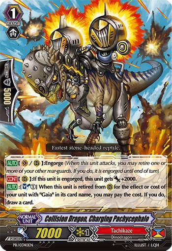 Collision Dragon, Charging Pachycephalo