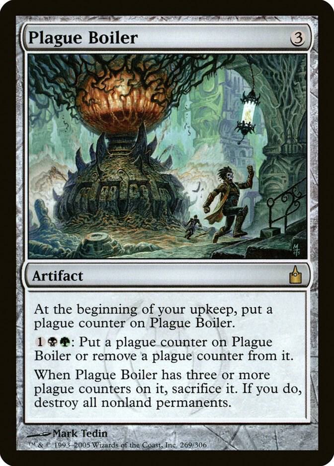 Plague Boiler 269 card