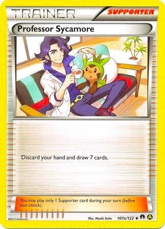 Professor Sycamore - 107a/122 (Non-Holo)