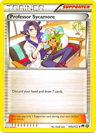 Professor Sycamore - 107a/122 (Non-Holo) 107a/122 from Alternate Art Promos