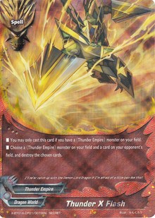 Buddyfight 1x X-BT01A-CP01//0076EN Burning Dragon Jr. SECRET