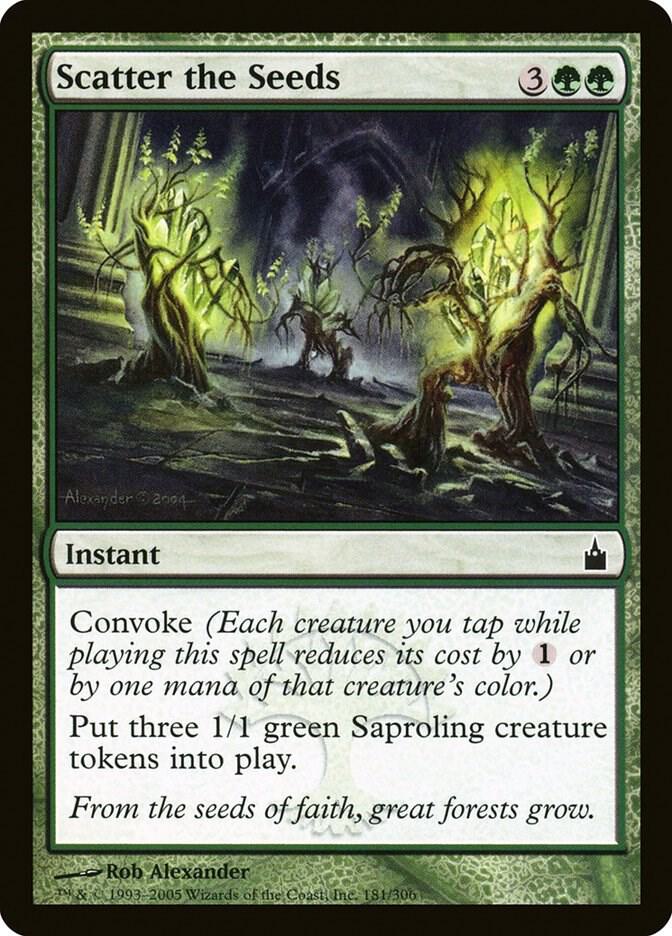 Scatter the Seeds 181 card