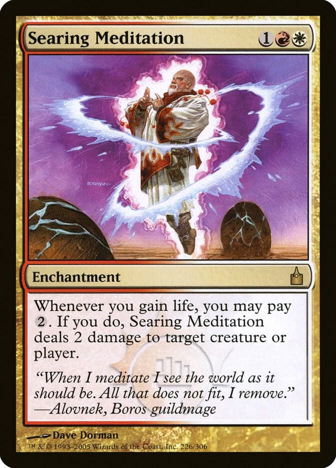 Searing Meditation 226 card