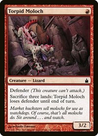 Torpid Moloch - Ravnica: City of Guilds - Magic: The Gathering card