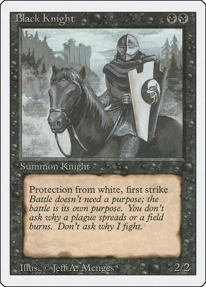 Black Knight - Revised Edition - Magic: The Gathering - TCGplayer.com