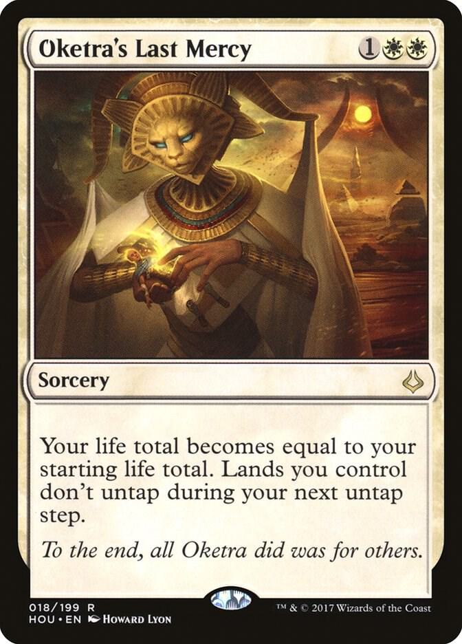 Oketra's Last Mercy - Hour of Devastation - Magic: The Gathering