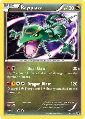 Rayquaza - XY141 - XY Promos - Pokemon - TCGplayer.com