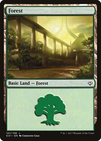 Forest (101) - Archenemy: Nicol Bolas - Magic: The Gathering card