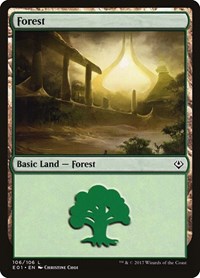Forest (106) (Archenemy: Nicol Bolas)