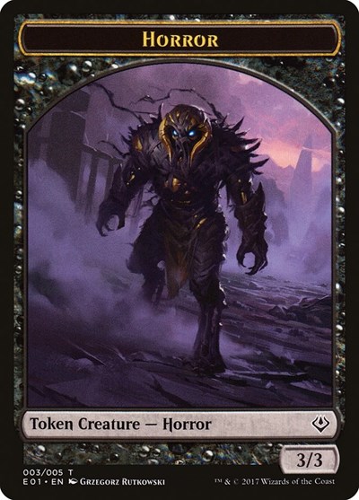 Horror Zombie Double Sided Token