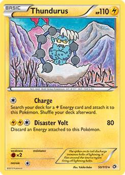 Thundurus - 50/113 (BW Legendary Treasures) 050/113 from Deck Exclusives