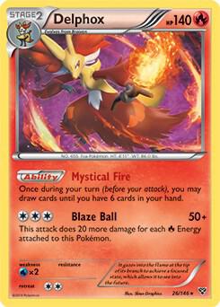 Delphox - 26/146 (XY Base Set) 026/146 from Deck Exclusives
