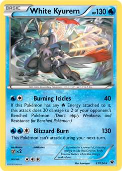 White Kyurem - 21/124 (XY Fates Collide) 021/124 from Deck Exclusives