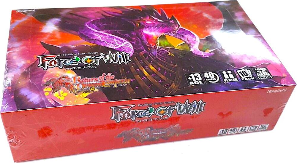 Return of the Dragon Emperor Booster Box - Reprinted Soft Box - Return of  the Dragon Emperor - Force of Will - TCGplayer.com