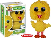 Big Bird (Flocked) Super Sized 6"