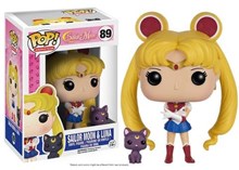 Sailor Moon with Luna