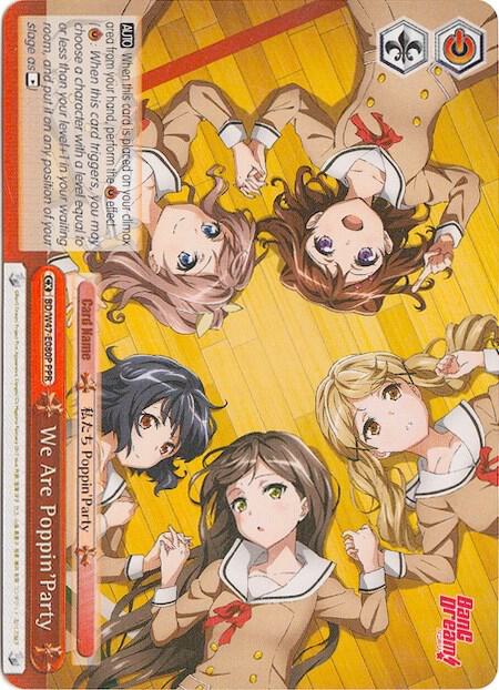 We Are Poppin'Party (Parallel Foil)