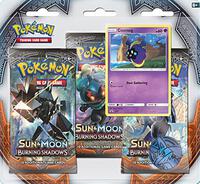 Burning Shadows 3 Pack Blister [Cosmog]