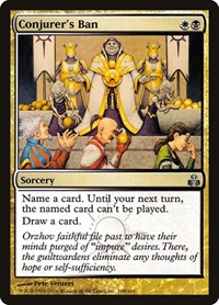 Conjurer's Ban