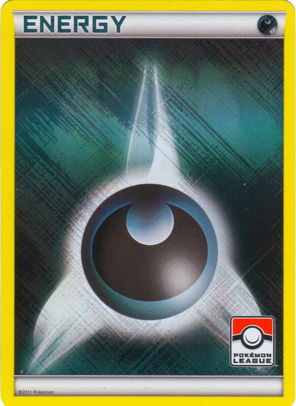 Darkness Energy (2011 Pokemon League)  from League & Championship Cards