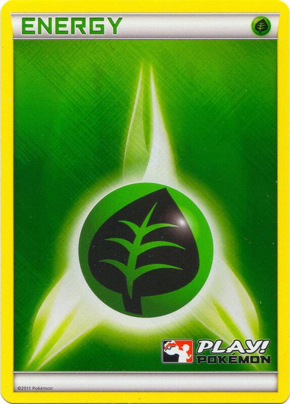 Grass Energy (2011 Play! Pokemon)  from League & Championship Cards