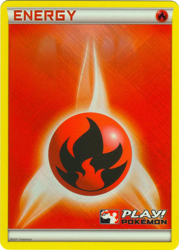 Fire Energy (2011 Play! Pokemon)  from League & Championship Cards