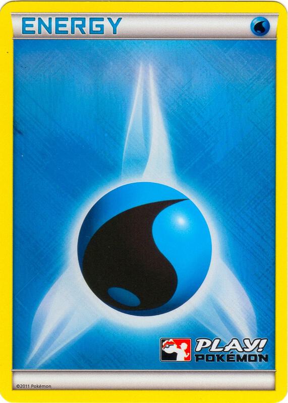Water Energy (2011 Play! Pokemon)  from League & Championship Cards