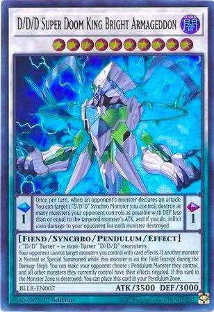 thumbnail image 2 of Yu-Gi-Oh! TCG: D/D/D Super Doom King Bright Armageddon + Dark + Purple Card Set 2 of 2