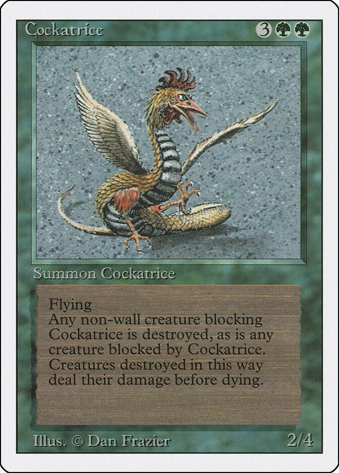 Cockatrice [Collectors' Edition] Heavily Played
