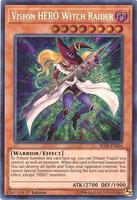 Yu-Gi-Oh! Vision Hero Witch Raider - BLHR-EN060 Ultra Rare 1st Edition Card - View #2