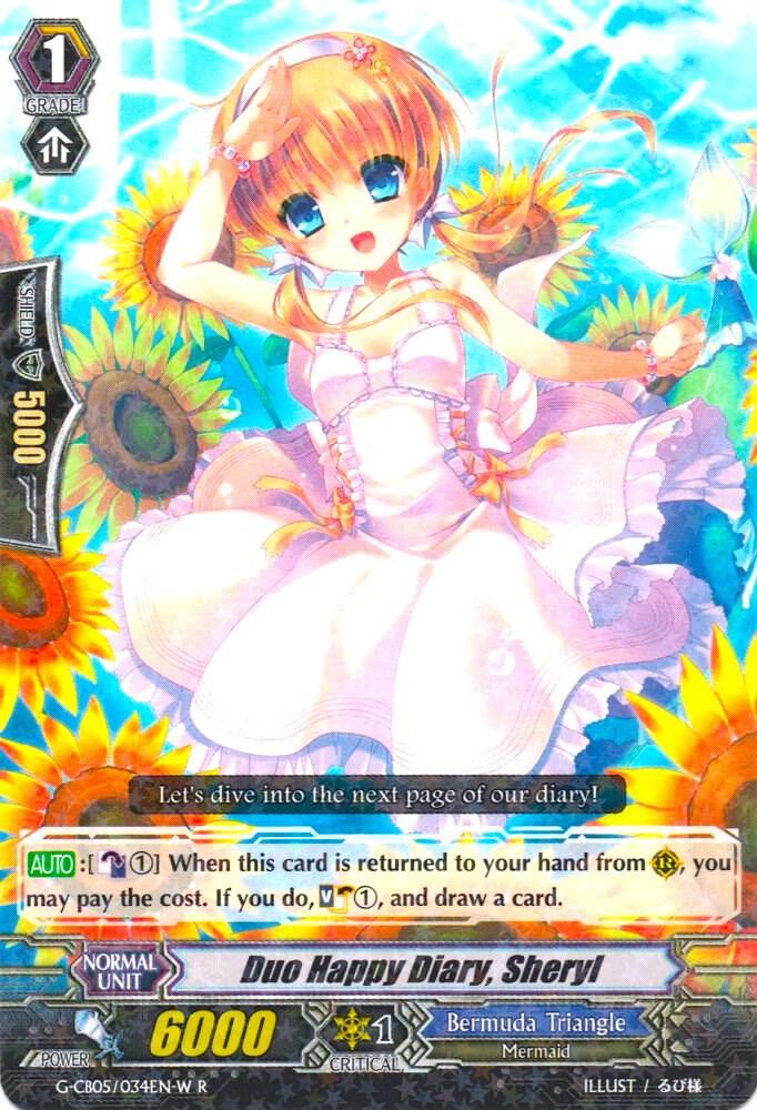 Duo Happy Diary, Sheryl (White)