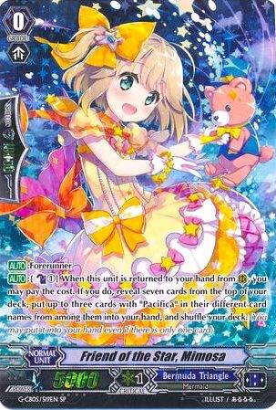 Friend of the Star Mimosa SP Price & Card Details — G-CB05