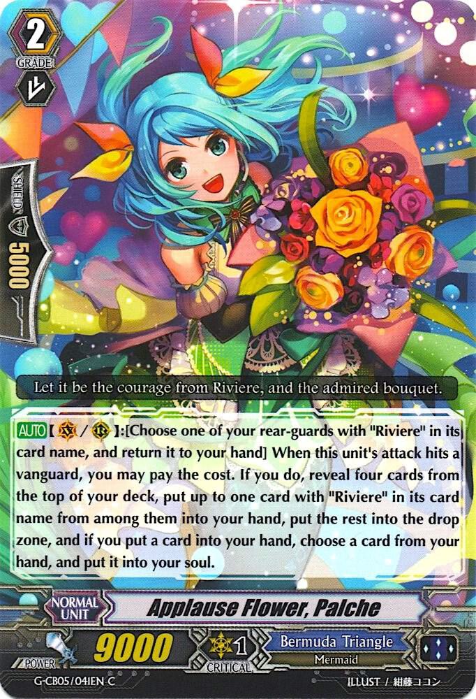 Applause Flower, Palche
